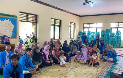 MAHASISWA KKNT-PM UNIPMA GELAR SOSIALISASI STUNTING DAN PENYULUHAN GIZI UNTUK WARGA DESA KARANGREJO