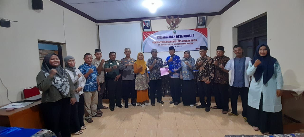 MUSDESUS PEMBENTUKAN KOPERASI DESA MERAH PUTIH